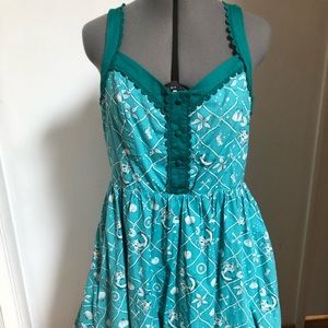 Little Mermaid Ariel Summer Dress